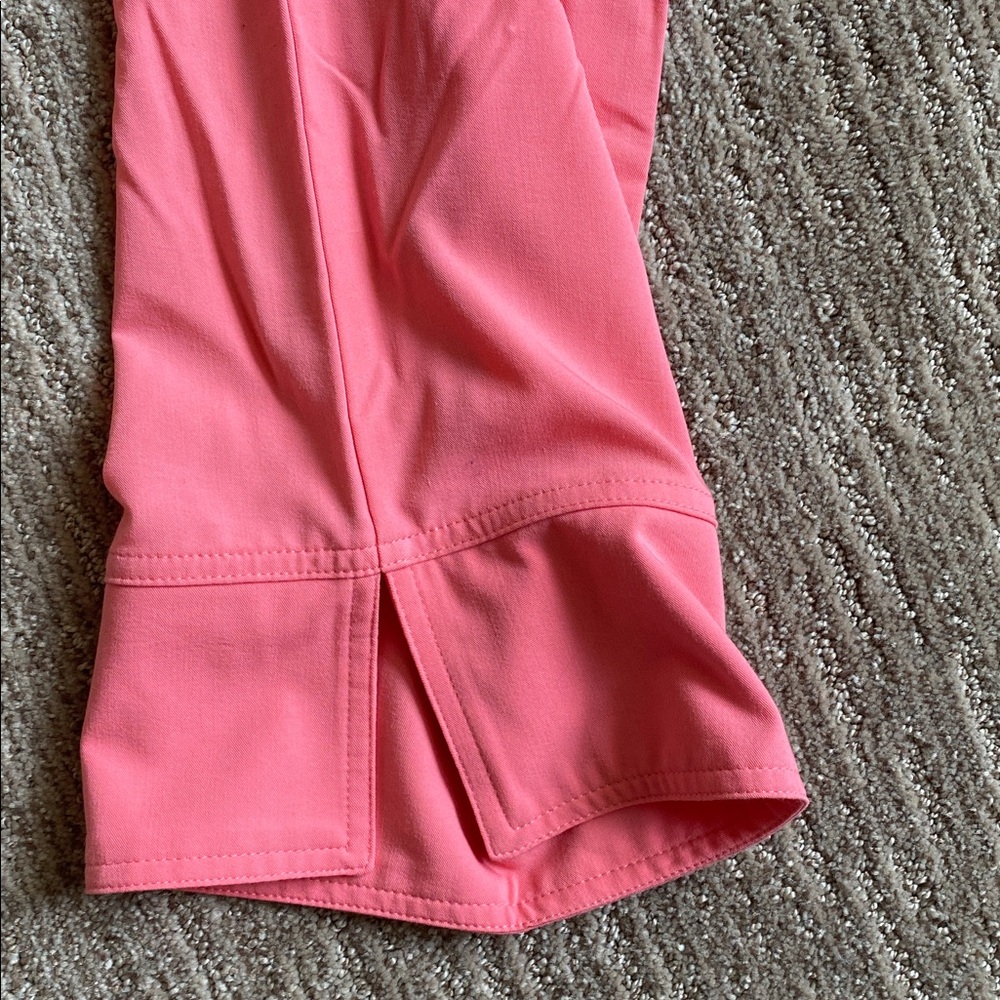 Grey's Anatomy Coral Pink Signature Scrub Pants - Picture 8 of 9